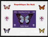 Mali 2010 Butterflies & Scouts individual imperf deluxe sheet #2 unmounted mint. Note this item is privately produced and is offered purely on its thematic appeal