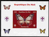 Mali 2010 Butterflies & Scouts individual imperf deluxe sheet #4 unmounted mint. Note this item is privately produced and is offered purely on its thematic appeal