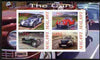 Malawi 2010 Cars #04 - Porsche & Morgan imperf sheetlet containing 4 values unmounted mint