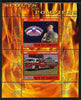 Djibouti 2007 Scouts & Fire Engines #3 perf s/sheet containing 2 values unmounted mint. Note this item is privately produced and is offered purely on its thematic appeal