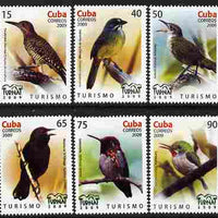 Cuba 2009 Tourism - Birds perf set of 6 unmounted mint