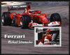 Somalia 2003 Ferrari Cars - Michael Schumacher #1 perf m/sheet unmounted mint. Note this item is privately produced and is offered purely on its thematic appeal