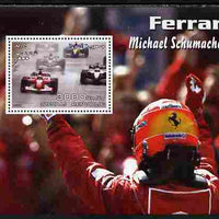 Somalia 2003 Ferrari Cars - Michael Schumacher #3 perf m/sheet unmounted mint. Note this item is privately produced and is offered purely on its thematic appeal