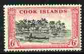 Cook Islands 1949-61 Penrhyn Village 6d unmounted mint, SG 155