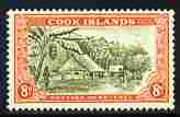 Cook Islands 1949-61 Native Hut 8d unmounted mint, SG 156