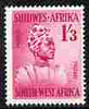 South West Africa 1954 Herero Woman 1s3d from def set unmounted mint, SG 161