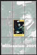 Angola 2001 Millennium series - Baden Powell perf s/sheet unmounted mint. Note this item is privately produced and is offered purely on its thematic appeal