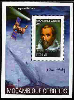 Mozambique 2001 Scientists - Johannes Kepler perf s/sheet unmounted mint. Note this item is privately produced and is offered purely on its thematic appeal