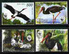 Belarus 2005 WWF - Endangered Species - Black Stork perf set of 4 unmounted mint SG 630-33