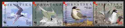 Croatia 2006 WWF - Endangered Species - Little Tern perf set of 4 unmounted mint SG 854-7