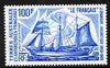 French Southern & Antarctic Territories 1974 Charcot's Antarctic Voyages 100f (Le Francais) unmounted mint, SG 93