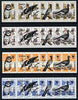 Sakha (Yakutia) Republic - WWF Birds opt set of 20 values (4 se-tenant units) each unit opt'd on,block of 20 Russian defs (total 80 stamps) unmounted mint