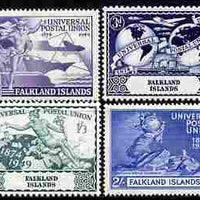 Falkland Islands 1949 KG6 75th Anniversary of Universal Postal Union set of 4 unmounted mint, SG168-71