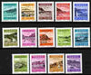 Jersey 1982 Postage Due set of 14 complete unmounted mint, SG D21-32