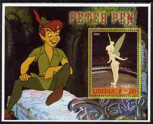 Liberia 2006 Walt Disney - Peter Pan perf m/sheet unmounted mint