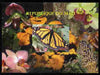 Mali 2010 Butterflies #06 with Orchids & Fungi in background imperf s/sheet unmounted mint. Note this item is privately produced and is offered purely on its thematic appeal,