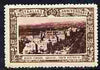 Australia 1938 North Terrace, Adelaide Poster Stamp from Australia's 150th Anniversary set, very fine mint with full gum