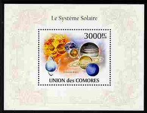 Comoro Islands 2010 The Solar System perf m/sheet unmounted mint