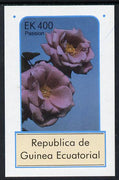 Equatorial Guinea 1976 Roses 400ek imperf m/sheet unmounted mint