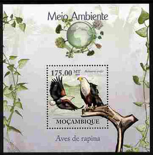 Mozambique 2010 The Environment - Raptors perf m/sheet unmounted mint Michel BL 294