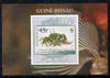 Guinea - Bissau 2010 WWF - Stamp On Stamp #4 - Ghost Crab (Cocos Is) individual imperf deluxe sheet unmounted mint. Note this item is privately produced and is offered purely on its thematic appeal