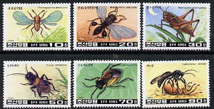 North Korea 1993 Insects set of 6 unmounted mint SG N3267-72*