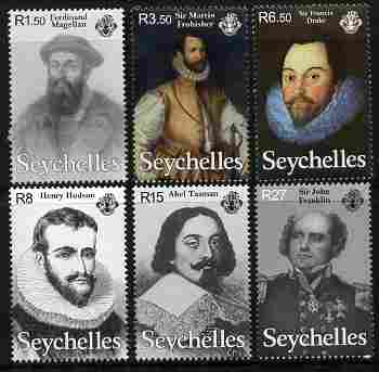 Seychelles 2009 Seafaring and Exploration perf set of 6 unmounted mint, SG 966-71