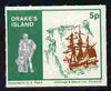 Drake's Island 1978 25th Anniversary of Coronation 5p unmounted mint, Rosen DR8