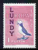 Lundy 1962 Europa 1p Puffin unmounted mint, Rosen LU 145