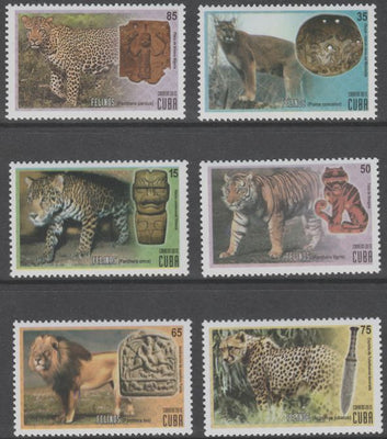 Cuba 2015 Cats perf set of 6 unmounted mint