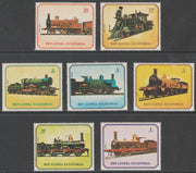 Equatorial Guinea 1978 Steam Locomotives perf set of 7 unmounted mint,Mi 1361-1367