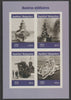 Madagascar 2019 Naval Ships imperf sheet containing 4 values unmounted mint.