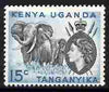 Kenya, Uganda & Tanganyika 1954-59 Elephant 15c unmounted mint SG 169