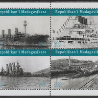 Madagascar 2020 War Ships perf sheetlet containing 4 values unmounted mint. Note this item is privately produced and is offered purely on its thematic appeal, it has no postal validity