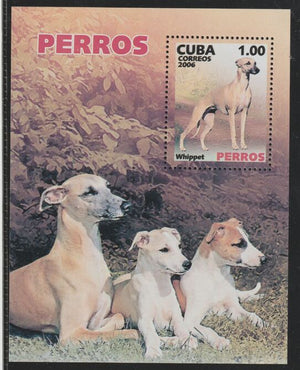 Cuba 2006 Dogs perf m/sheet unmounted mint