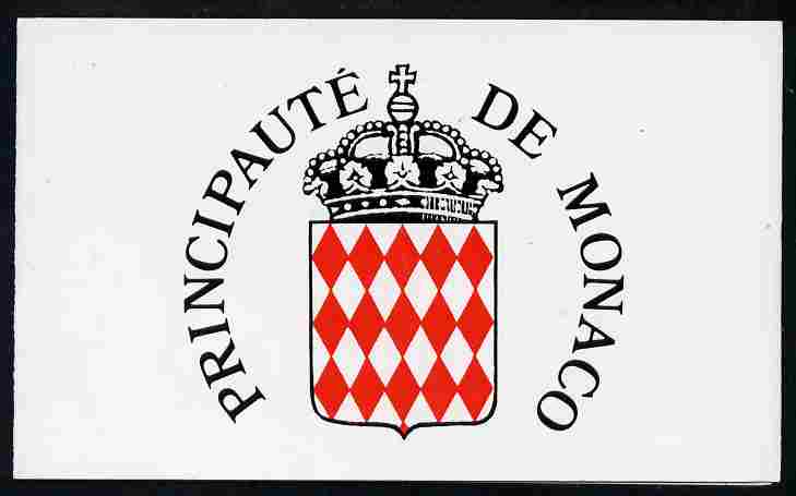 Monaco 1990 Old Monaco (La Rampe Major) 21f booklet complete and very fine, SG SB5