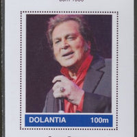 Dolantia (Fantasy) Engelbert Humperdinck imperf deluxe sheetlet on glossy card (75 x 103 mm) unmounted mint