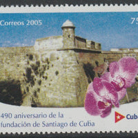 Cuba 2005 Santiago Anniversary 75c unmounted mint SG 4854