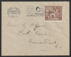 Great Britain,1924 KG5 Wembley Exhibition 1.5d brown on neat commercial cover with 24 May Exhibitiob cancel, SG431