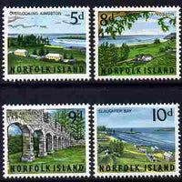 Norfolk Island 1964 Views perf set of 4 unmounted mint SG 51-54