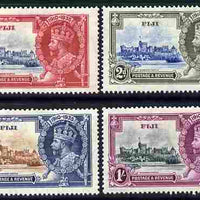 Fiji 1935 KG5 Silver Jubilee set of 4, mounted mint SG 242-5