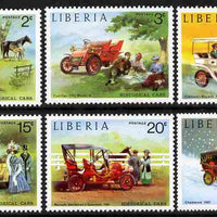 Liberia 1973 Vintage Cars set of 6 unmounted mint SG 1169-74