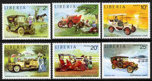 Liberia 1973 Vintage Cars set of 6 unmounted mint SG 1169-74