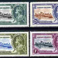 Cayman Islands 1935 KG5 Silver Jubilee set of 4, mounted mint SG 108-11