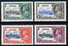 Grenada 1935 KG5 Silver Jubilee set of 4, mounted mint SG 145-8