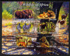 Malawi 2011 Wildlife of Africa #1 imperf sheetlet containing 6 values unmounted mint