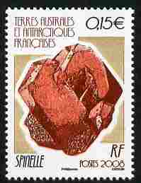 French Southern & Antarctic Territories 2008 Spinel 15c unmounted mint SG 598