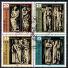 Germany - East 1983 Founders of Naumberg Cathedral set of 4 in se-tenant block fine used, SG E2525a