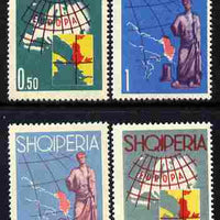 Albania 1962 Tourist Publicity (Europa) perf set of 4 unmounted mint SG 716-719