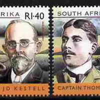 South Africa 2001 Centenary of Anglo-Boer War - 3rd issue perf set of 2 unmounted mint SG 1343-4